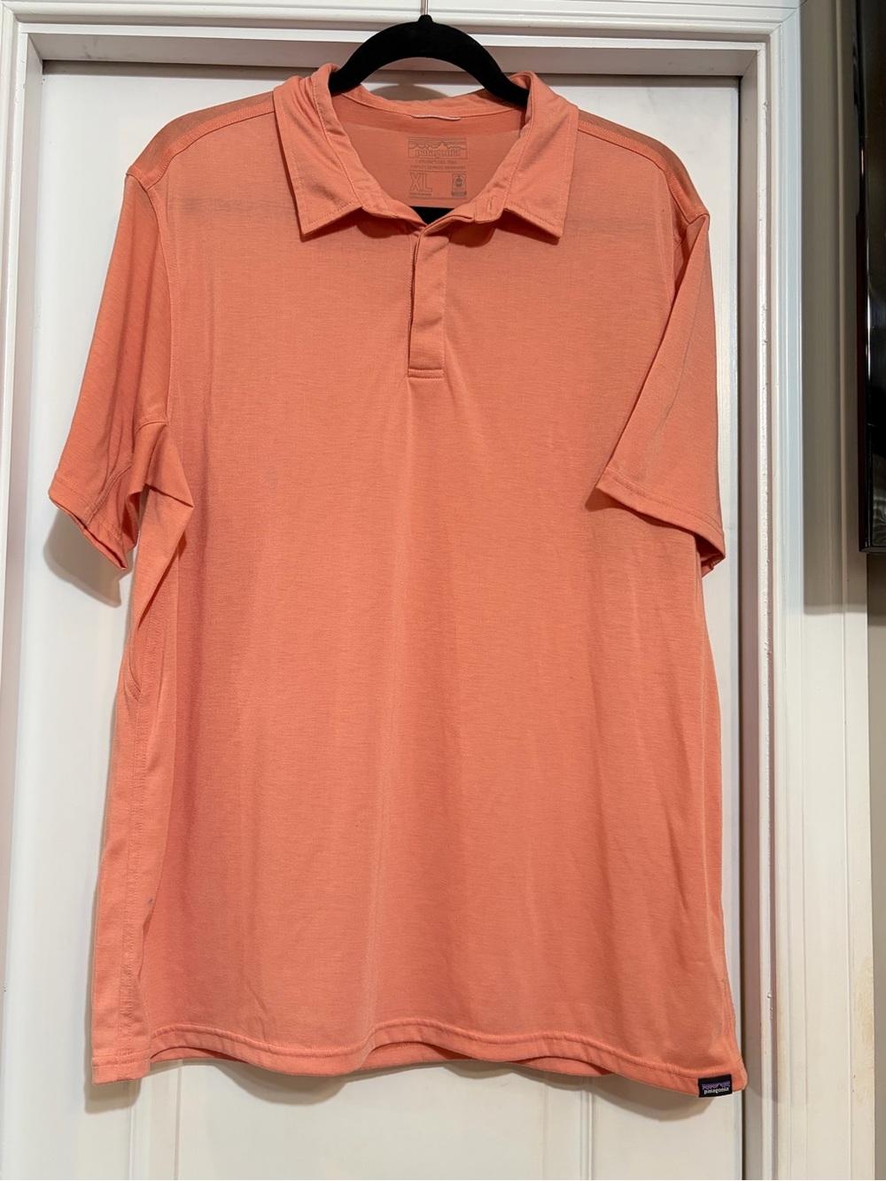 Patagonia Men's Salmon Polo Shirt